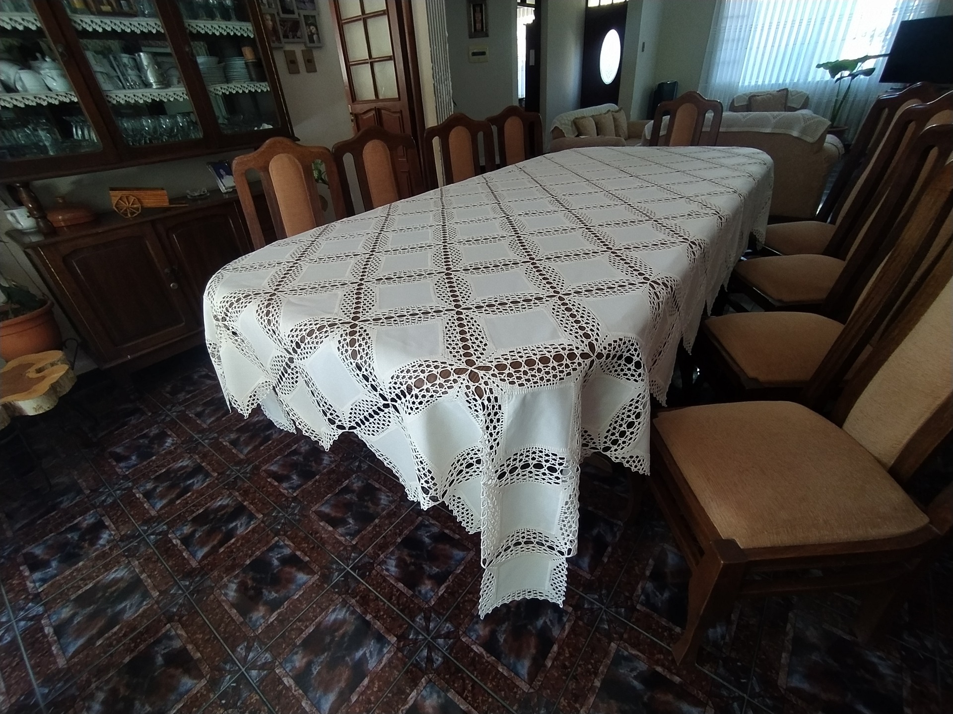 MANTEL DE DIAMANTES